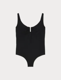 Costume intero con anello - NERO