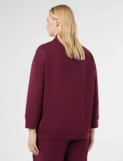 Felpa in jersey double - BORDEAUX