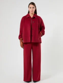 Felpa in scuba stretch - BORDEAUX