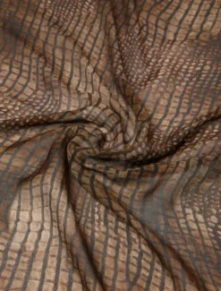 Foulard in lana e modal - TESTA MORO