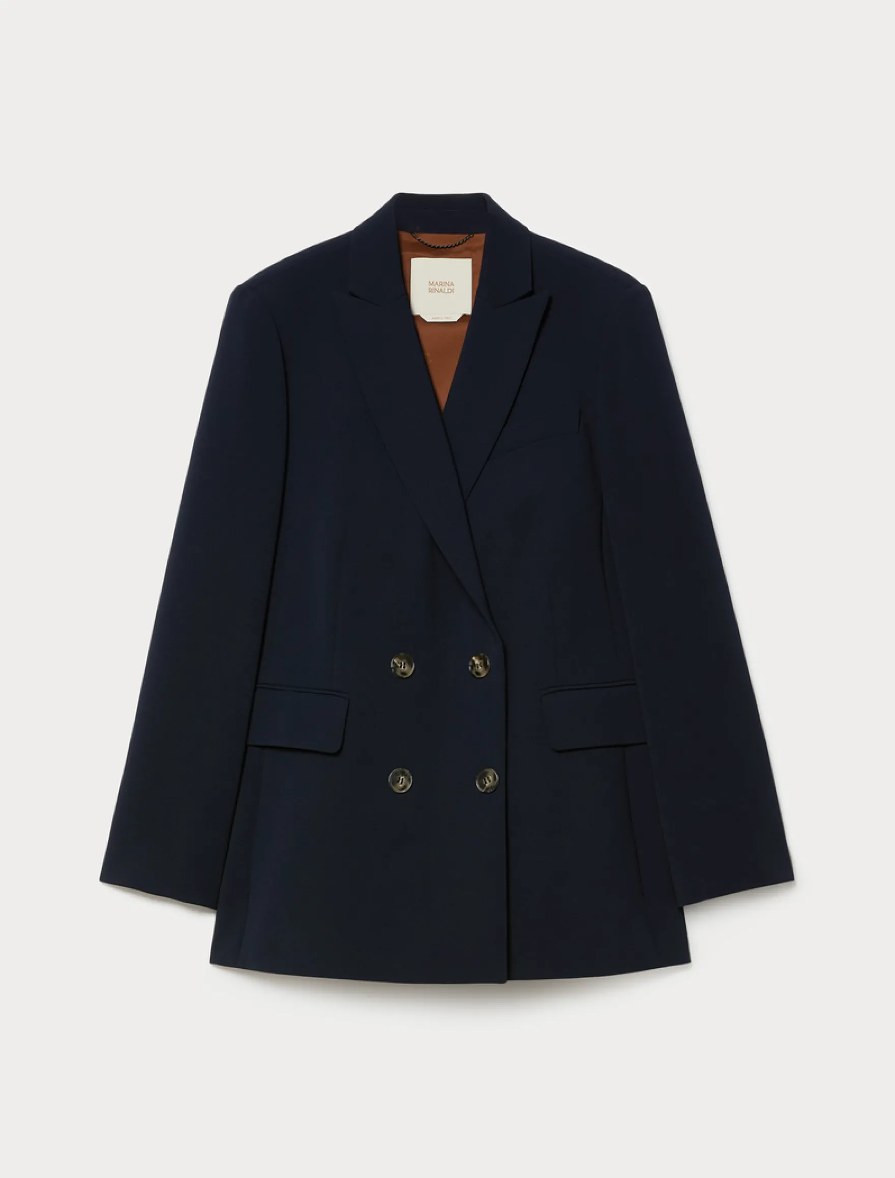 Giacca blazer in cady - BLU NOTTE