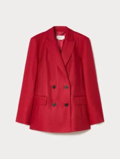 Giacca blazer in lino - CILIEGIA