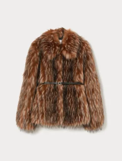 Giacca dalla texture soffice - CAMMELLO