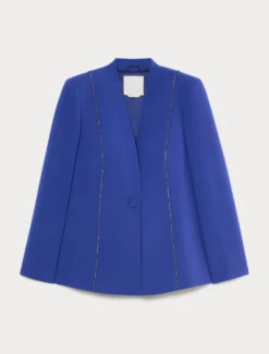Giacca in cady con strass - BLUETTE
