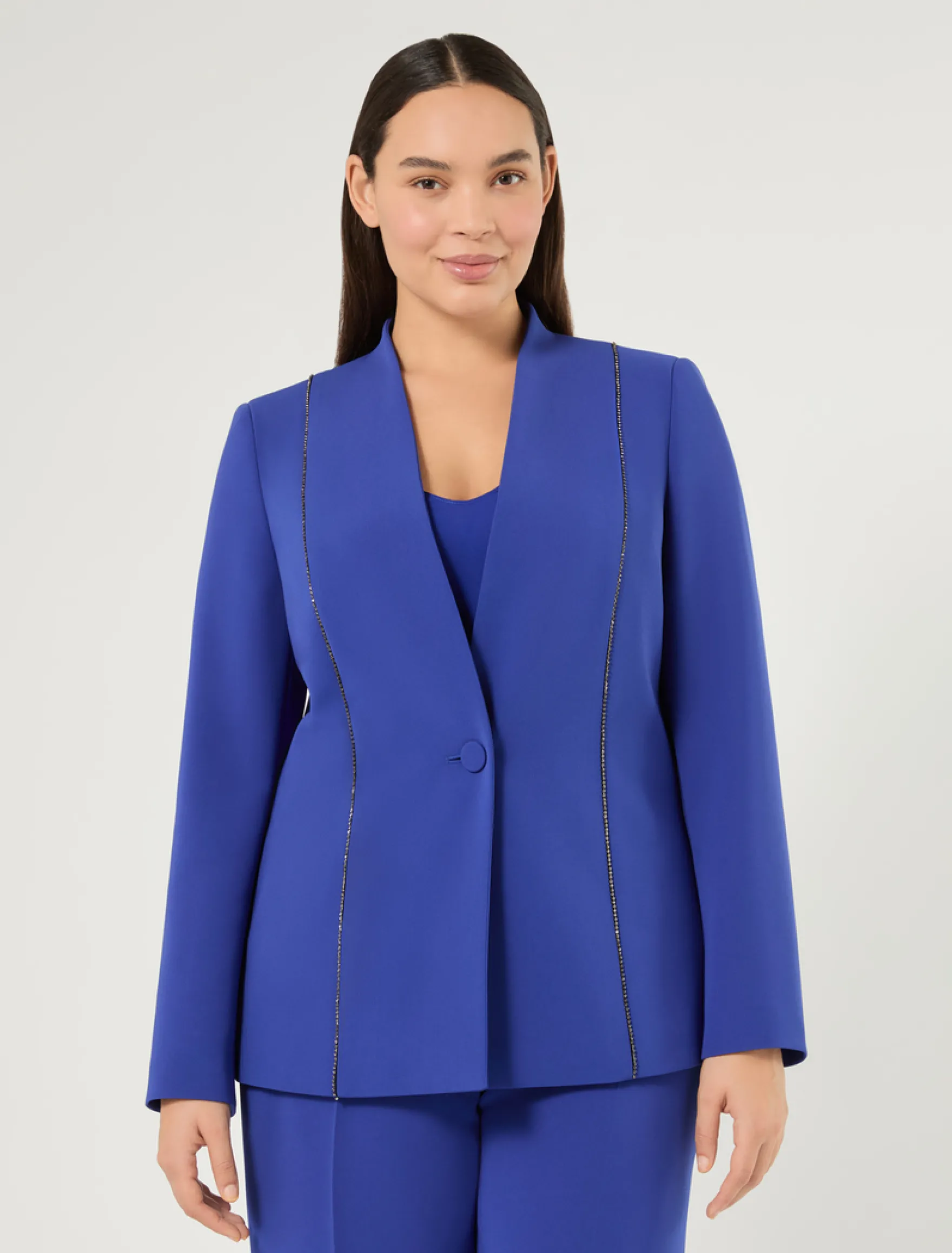 Giacca in cady con strass - BLUETTE