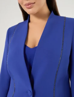 Giacca in cady con strass - BLUETTE