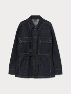 Giacca in denim - BLU NOTTE