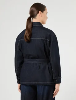 Giacca in denim - BLU NOTTE