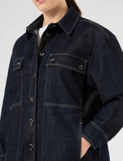 Giacca in denim - BLU NOTTE
