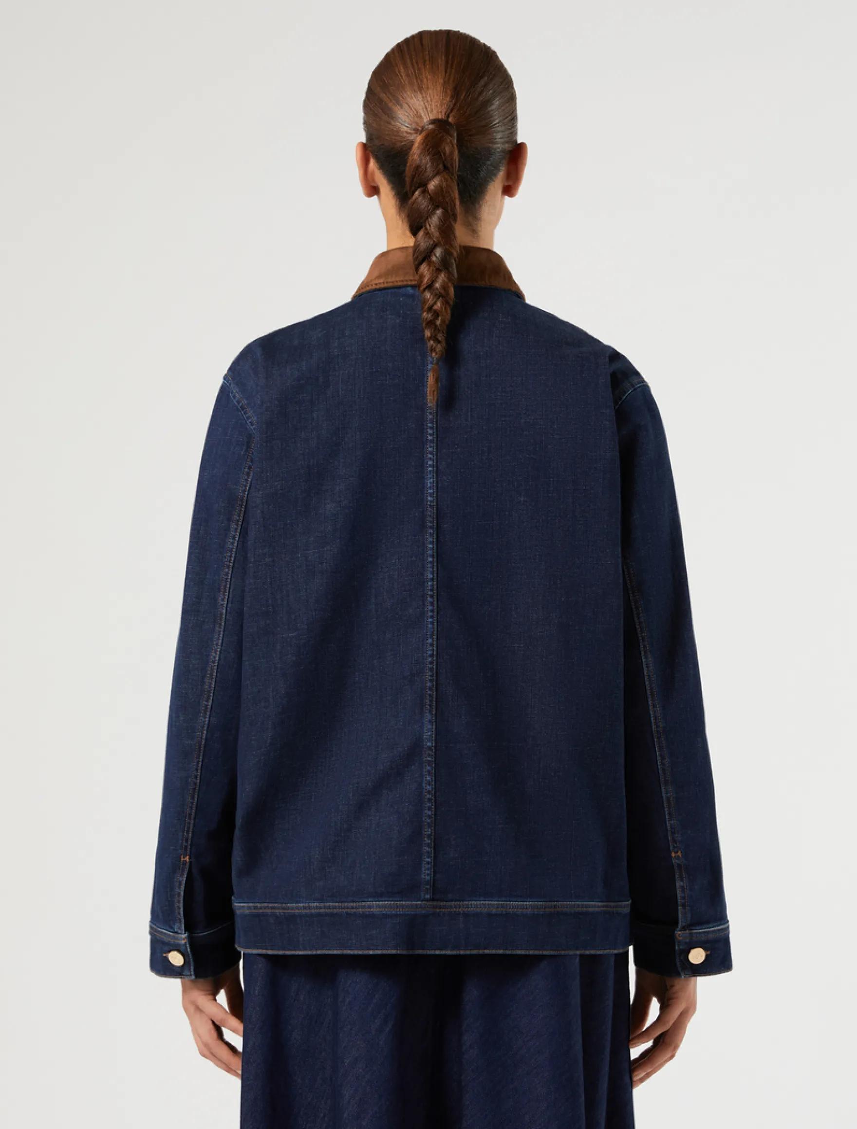 Giacca in denim - BLU NOTTE