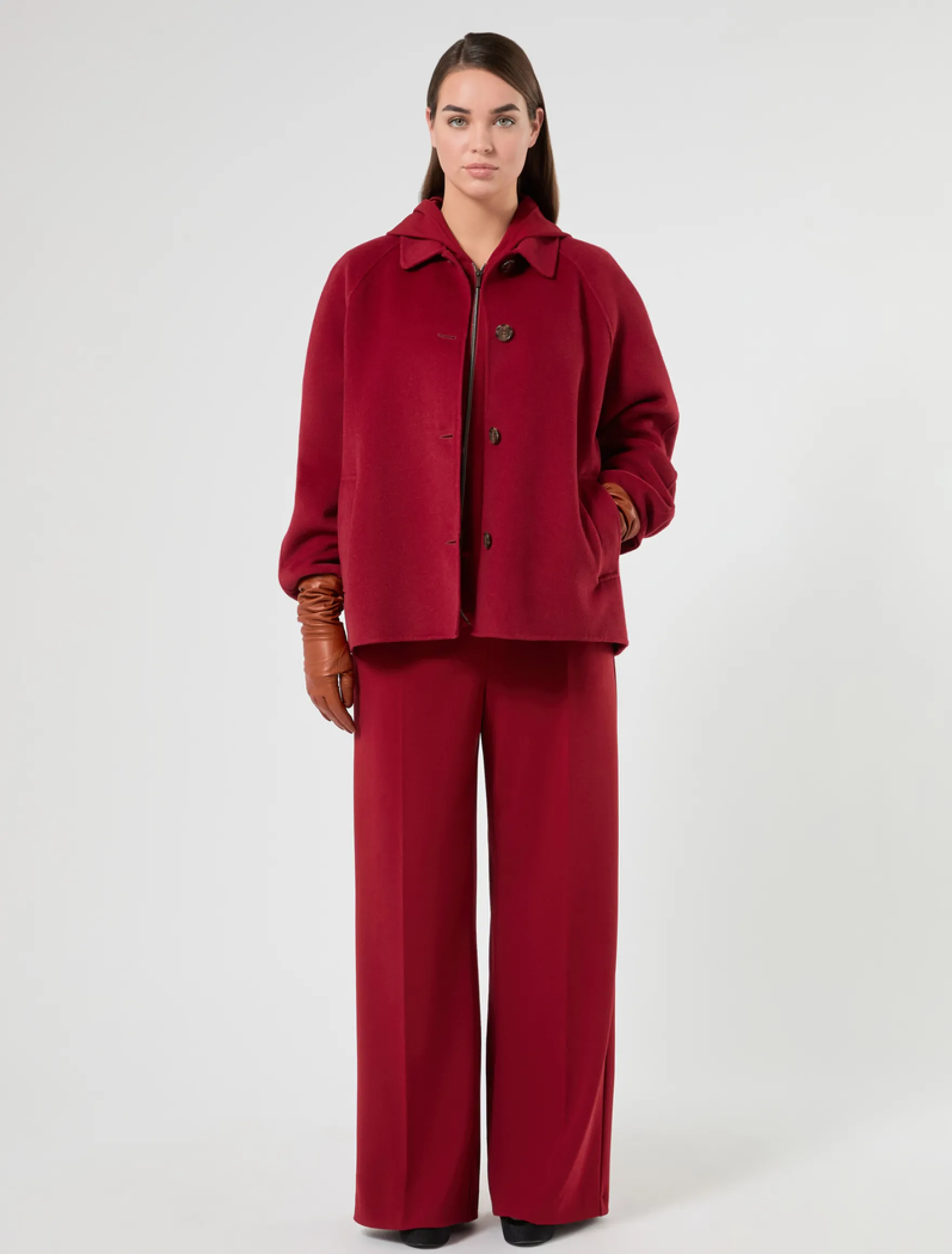 Giaccone in panno double - BORDEAUX
