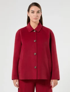 Giaccone in panno double - BORDEAUX