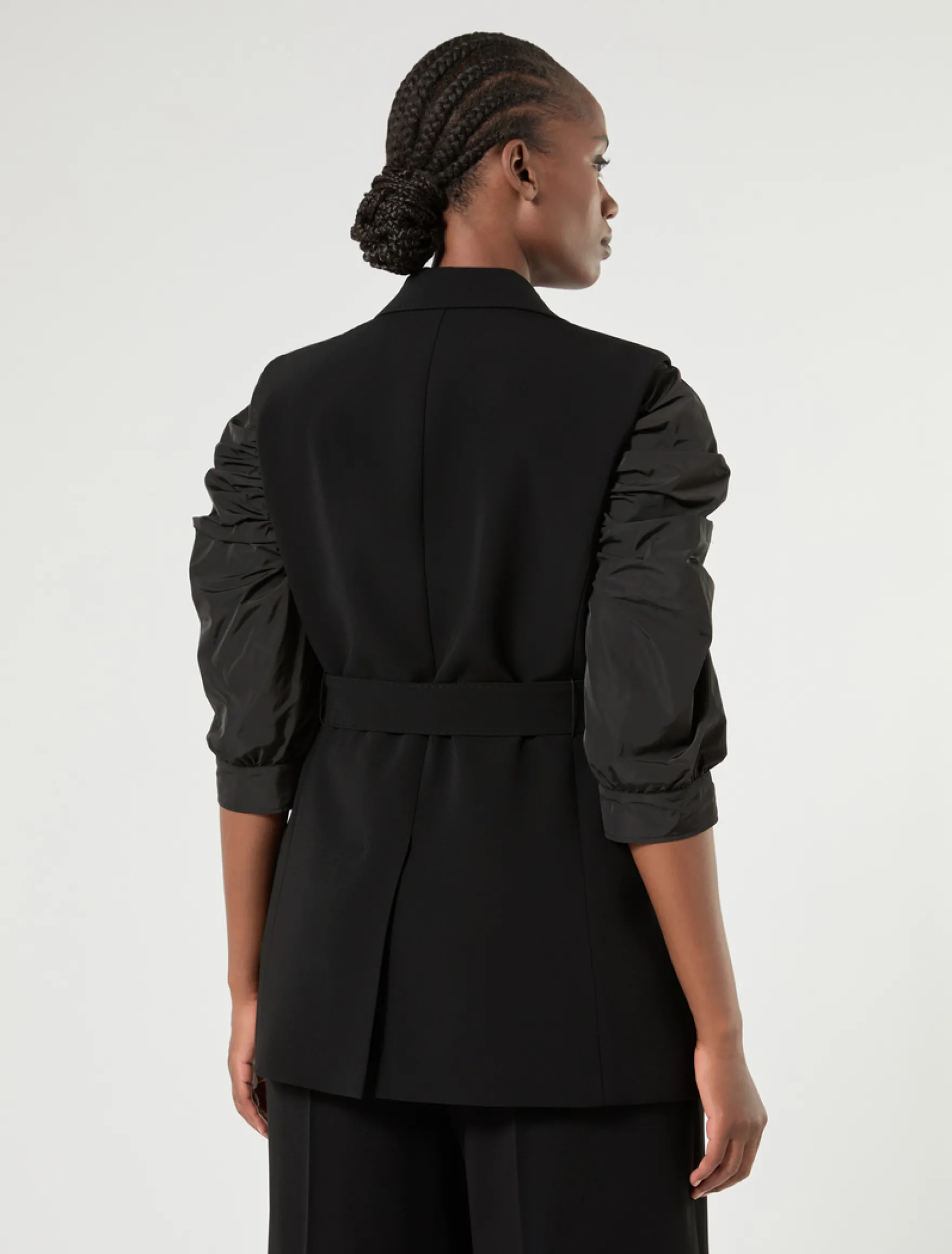 Gilet in cady - NERO