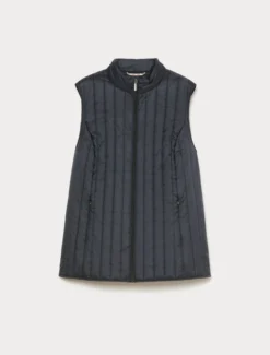 Gilet trapuntato - BLU NOTTE