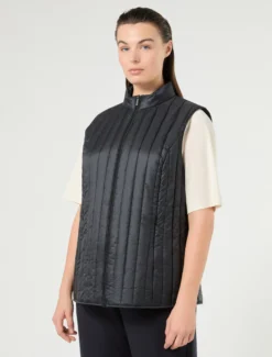 Gilet trapuntato - BLU NOTTE