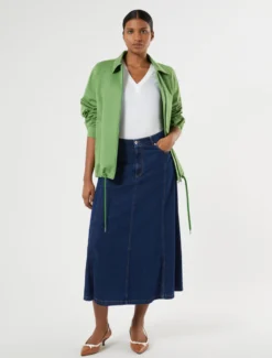 Gonna in denim - BLU