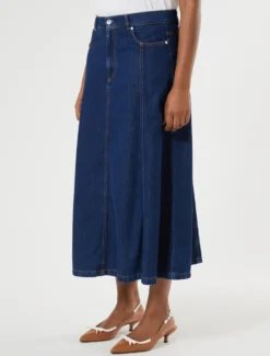 Gonna in denim - BLU