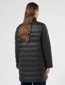Imbottito in tela di nylon antigoccia - NERO
