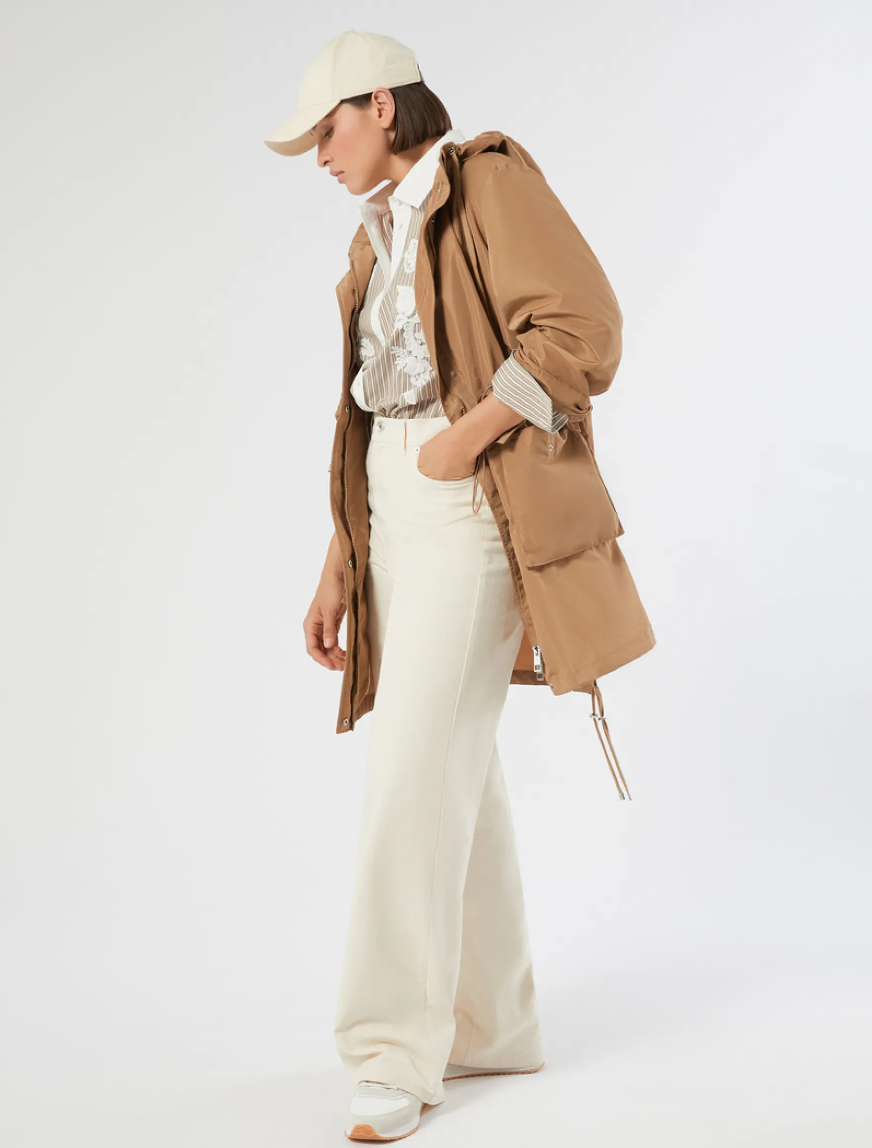 Impermeabile parka in taffetà - AVANA