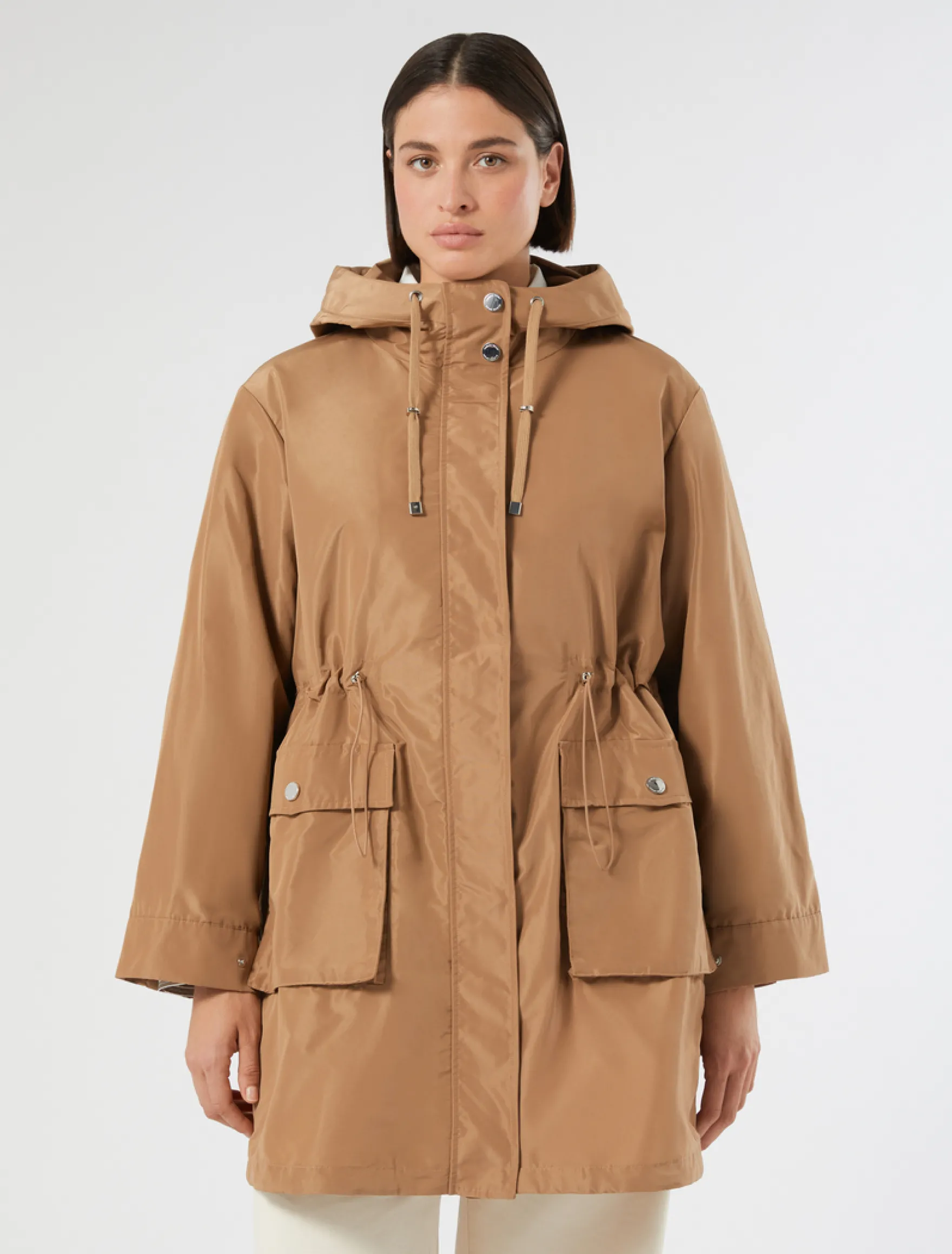 Impermeabile parka in taffetà - AVANA