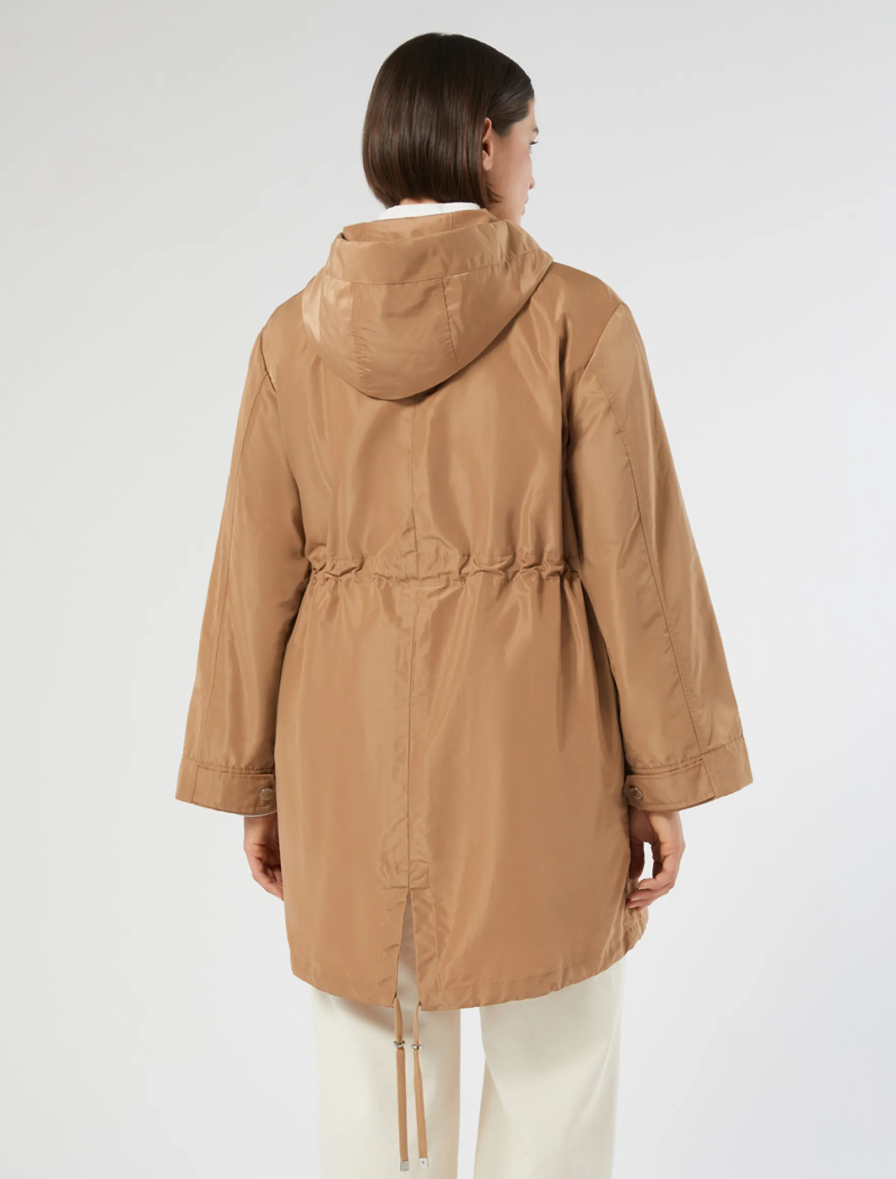 Impermeabile parka in taffetà - AVANA