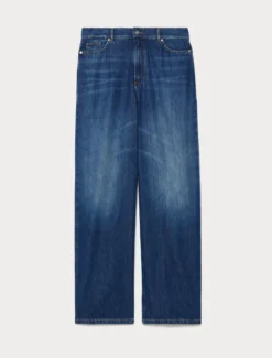 Jeans in denim indaco - BLU