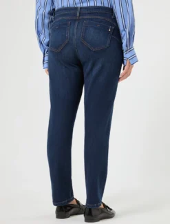 Jeans Perfect fit in denim stretch - BLU NOTTE