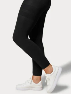 Leggings in microfibra 100 denari - NERO