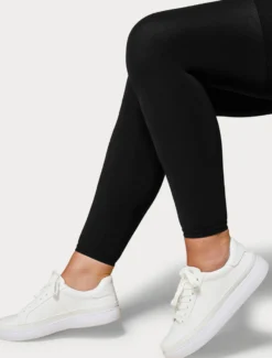 Leggings in microfibra 100 denari - NERO