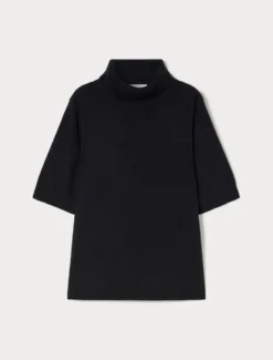 Maglia dolcevita in cachemire - BLU NOTTE