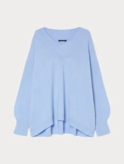 Maglia in cachemire - AZZURRO