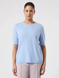 Maglia in cachemire - AZZURRO