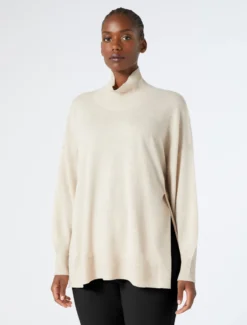 Maglia in cachemire - BEIGE