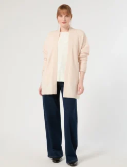 Maglia in cordonetto di cotone - BIANCO