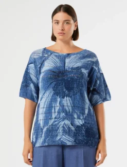Maglia in cordonetto di cotone - BLUETTE