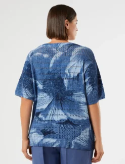 Maglia in cordonetto di cotone - BLUETTE