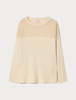 Maglia in cordonetto - VANIGLIA