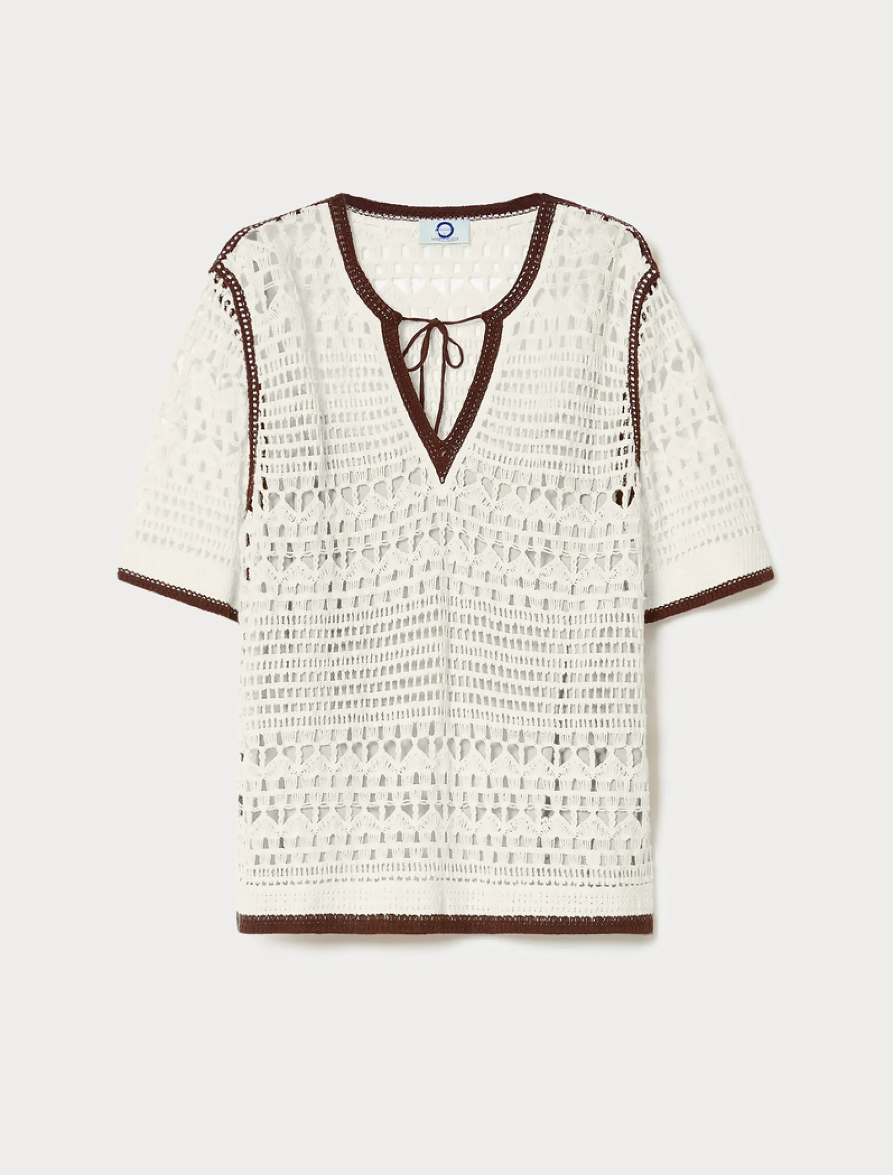 Maglia in cotone - AVORIO