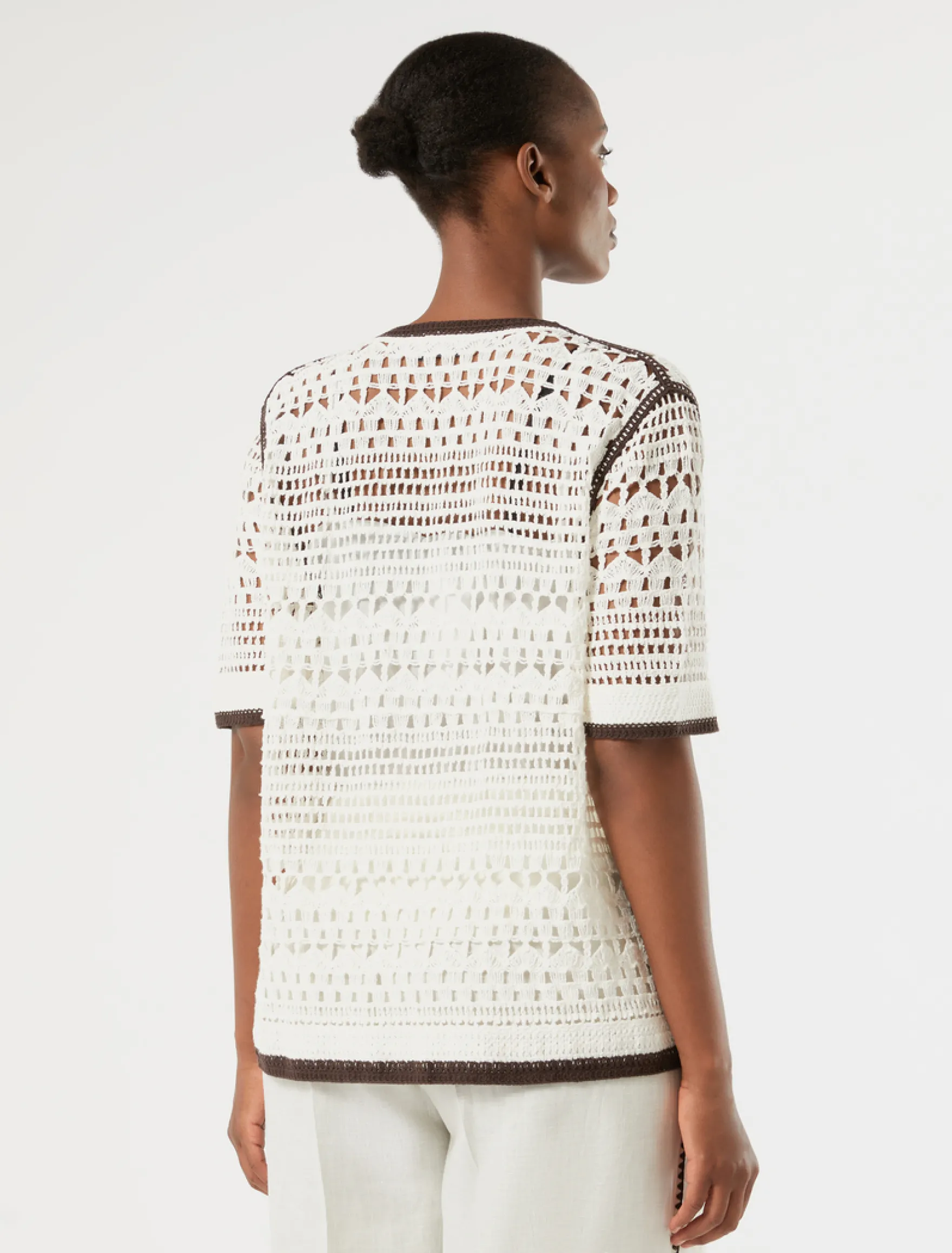 Maglia in cotone - AVORIO