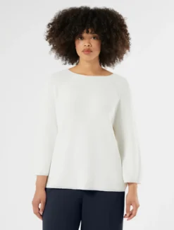 Maglia in cotone - BIANCO