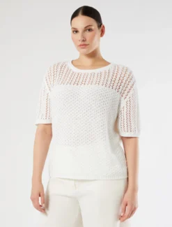 Maglia in cotone - BIANCO OTTICO