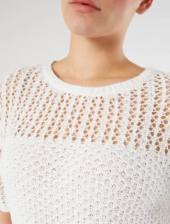 Maglia in cotone - BIANCO OTTICO