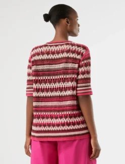 Maglia in cotone - FUXIA