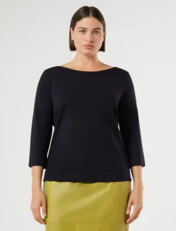 Maglia in lana - BLU NOTTE