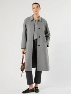 Maglia in lana e cachemire - GRIGIO MEDIO