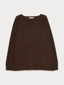 Maglia in lana e cachemire - VERDE KAKI