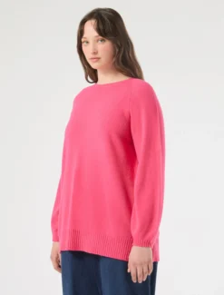 Maglia in misto cachemire - LAMPONE