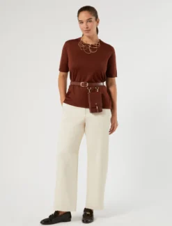 Maglia in pura lana - BORDEAUX