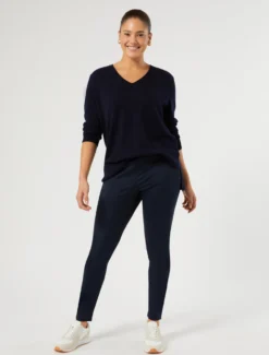 Maglia in puro cachemire - BLU NOTTE