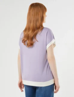 Maglia in seta e cachemire - LILLA